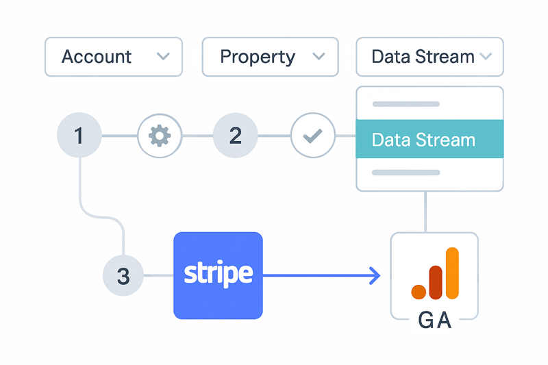 Selecting Your Google Analytics Data Stream in Paytics App