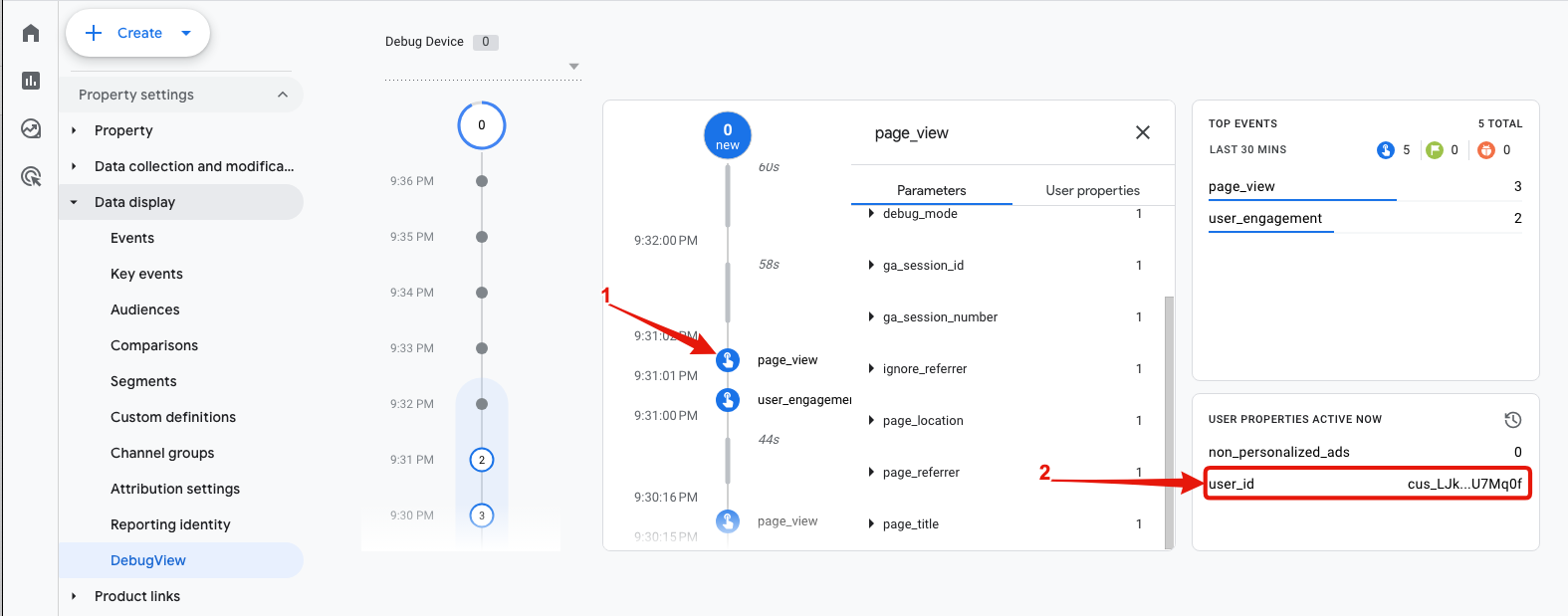 Google Analytics - Verify User ID
