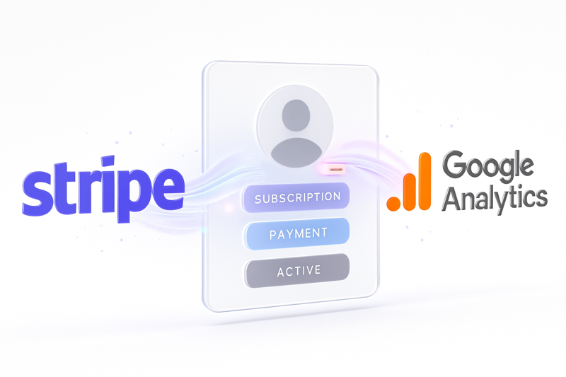 Google Analytics User Properties Stripe Data: Enrich GA4 Profiles with Stripe Subscription Data